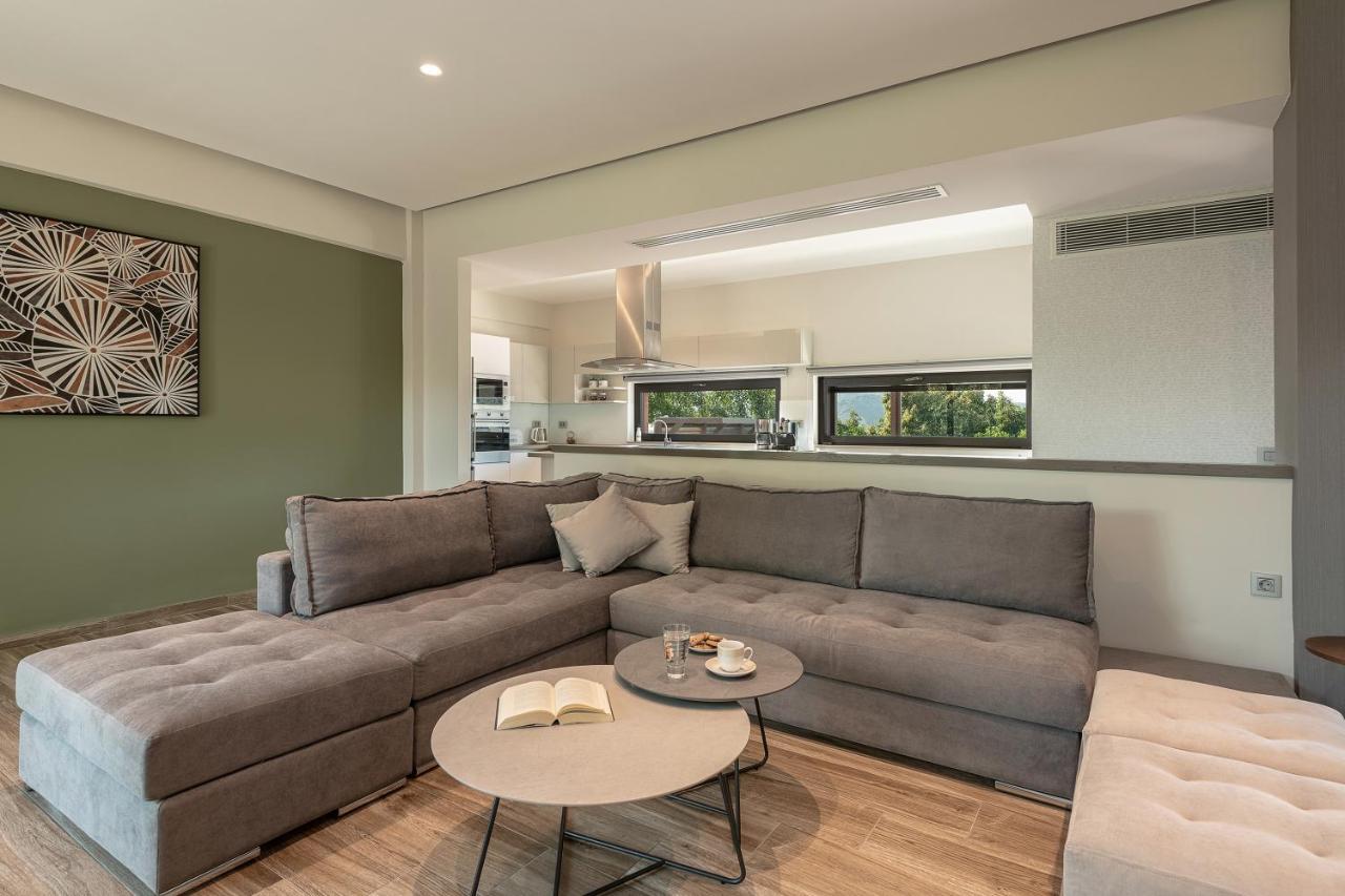Villa Enny, 3 Bd With Private Heated Pool Agia  외부 사진